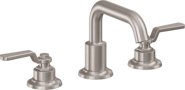 CALIFORNIA FAUCETS 8008 Descanso Works Complete Roman Tub Set - Low Quad Spout