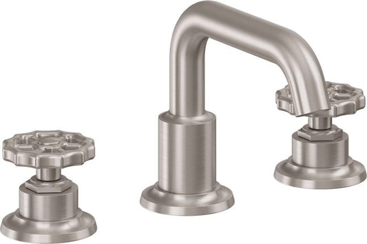 CALIFORNIA FAUCETS 8008W Descanso Works Complete Roman Tub Set - Low Quad Spout