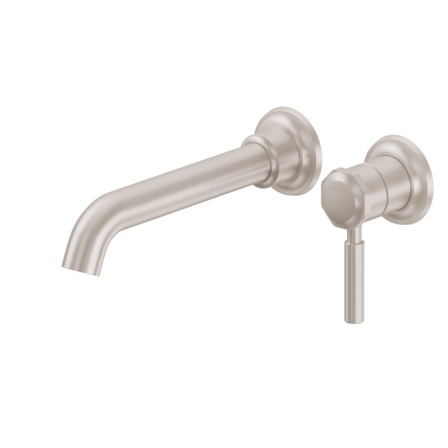 CALIFORNIA FAUCETS TO-V3001-9 Descanso Single Handle Lavatory Wall Faucet Trim Only - Smooth Handle