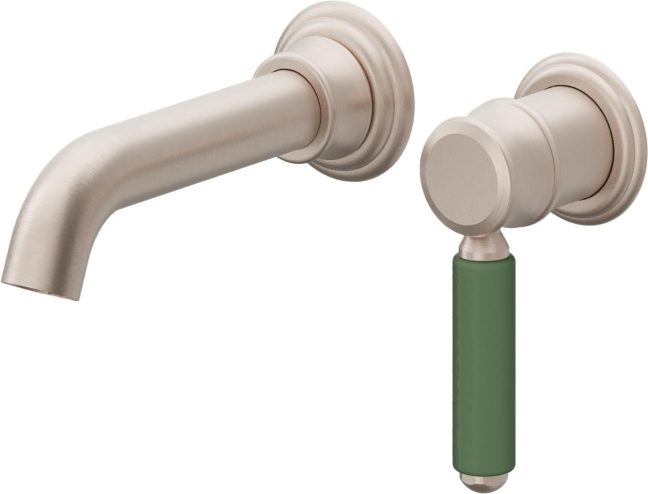 CALIFORNIA FAUCETS TO-V6001-7-GP Del Mar Single Handle Lavatory Wall Faucet Trim Only