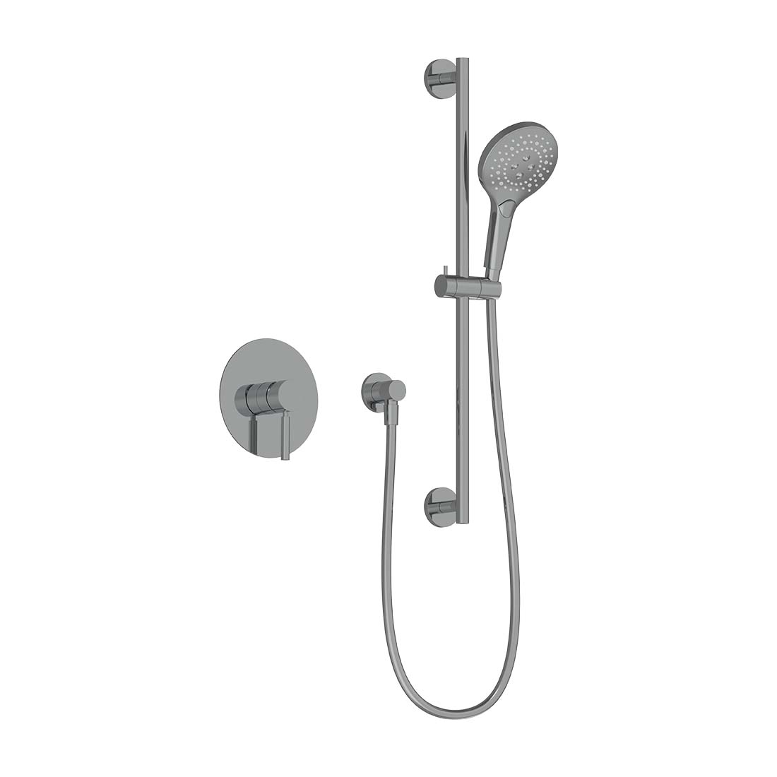 AQUALEM TSKP1173 Universal 1-Way RD Pressure Balance Shower Trim Set (REQ.: AQP1200.RI) Main image