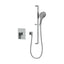 AQUALEM TSKP1273 Universal 1-Way SQ Pressure Balance Shower Trim Set (REQ.: AQP1200.RI)