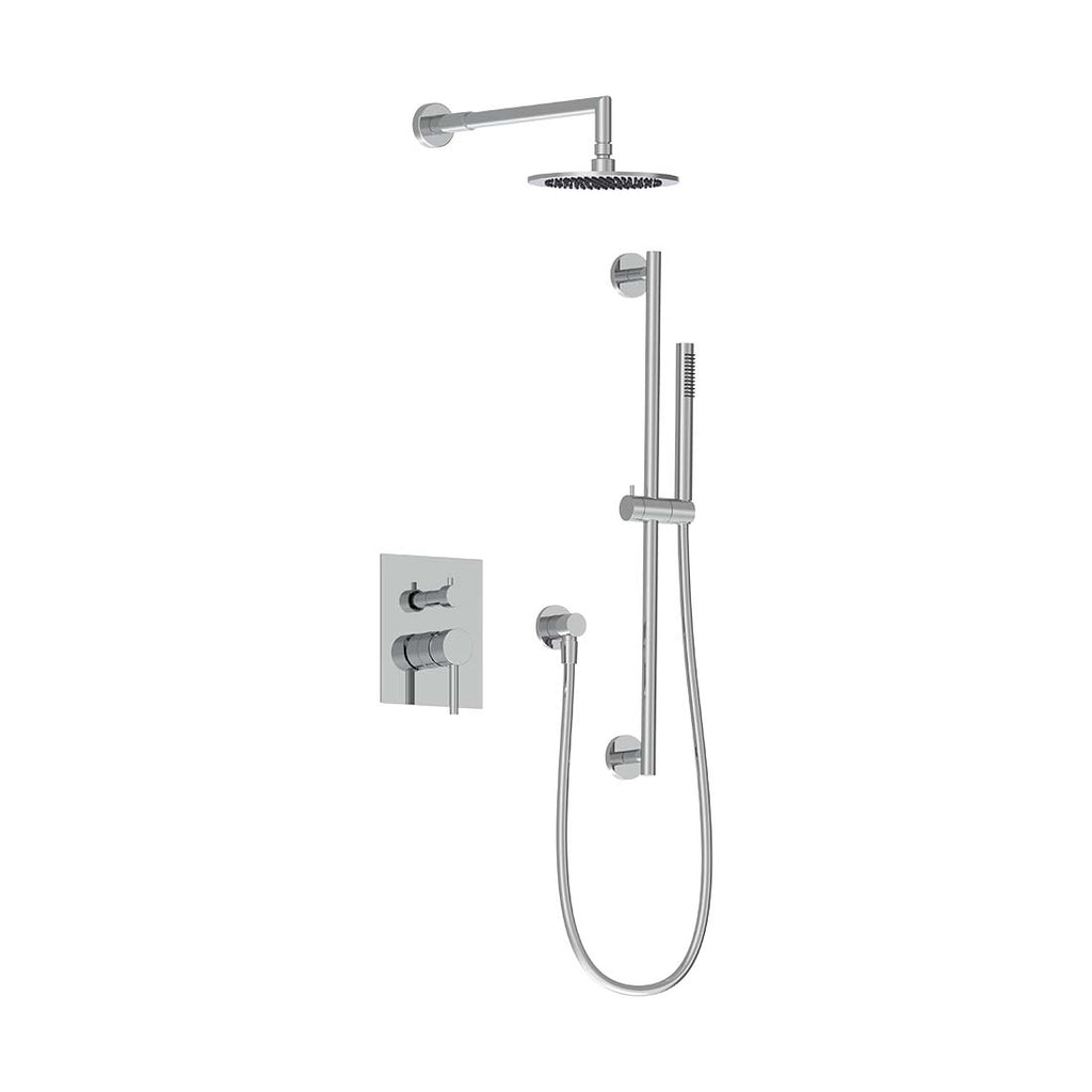 AQUALEM TSKP2133 Universal 2-Way RD Pressure Balance Shower Trim Set (REQ.: AQP5200.RI)