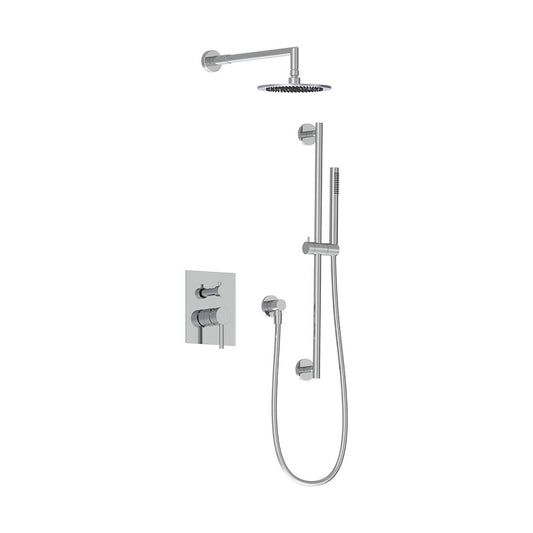 AQUALEM TSKP2133 Universal 2-Way RD Pressure Balance Shower Trim Set (REQ.: AQP5200.RI)