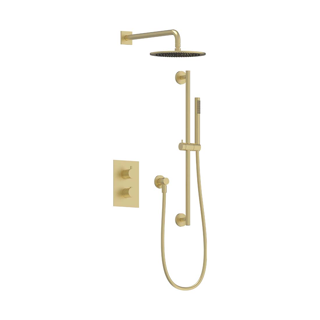 AQUALEM TSKT2103 Universal 2-Way RD Thermostatic Shower Trim Set (REQ.: HW3200.RI)