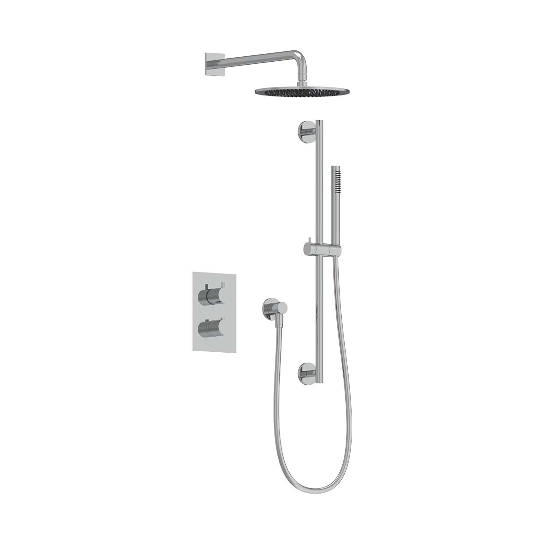 AQUALEM TSKT2103 Universal 2-Way RD Thermostatic Shower Trim Set (REQ.: HW3200.RI) Main image