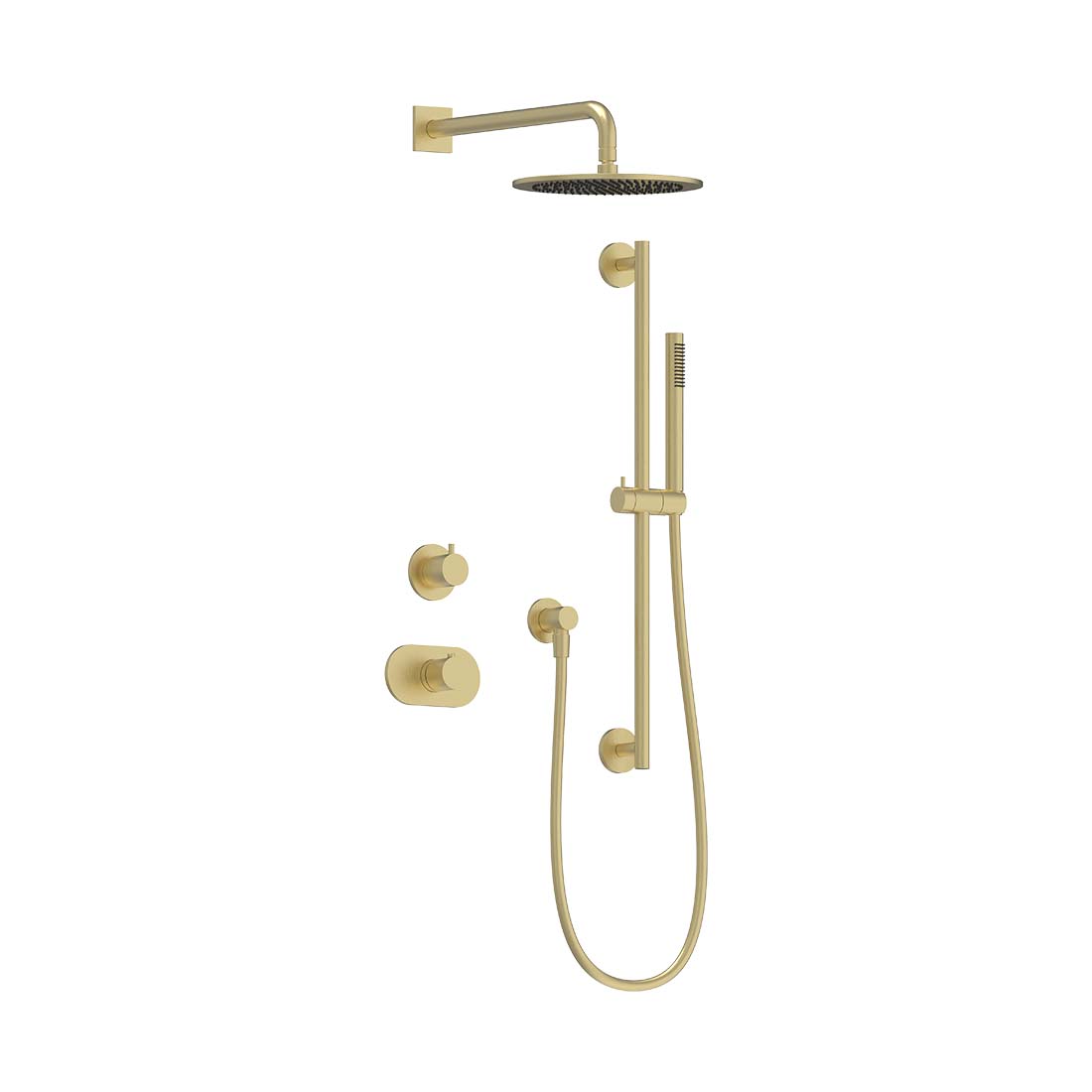 AQUALEM TSKT2113 Universal 2-Way RD Thermostatic Shower Trim Set (REQ.: DV3200.RI & TV3000.RI) Secondary image