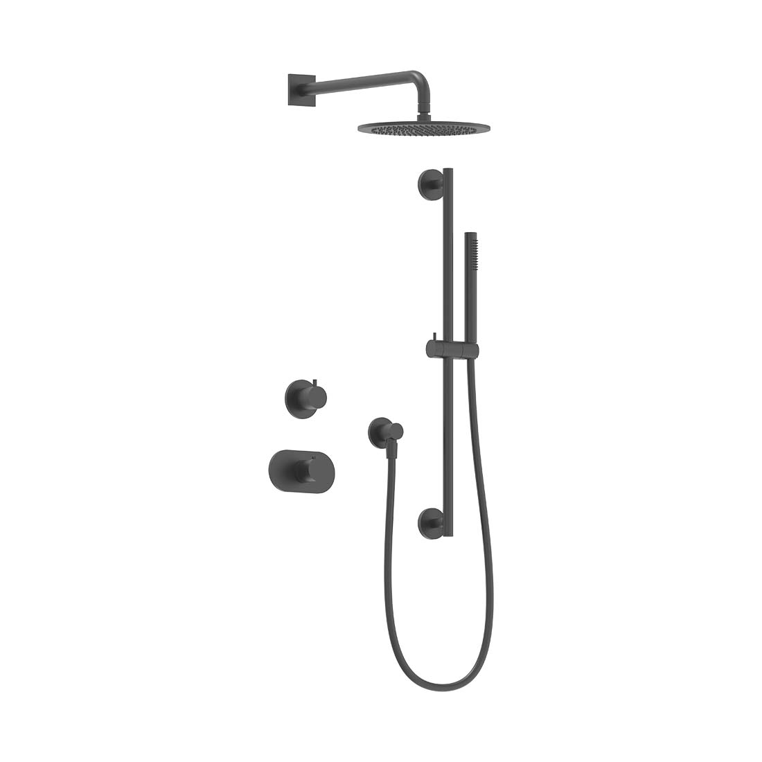 AQUALEM TSKT2113 Universal 2-Way RD Thermostatic Shower Trim Set (REQ.: DV3200.RI & TV3000.RI)