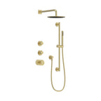 AQUALEM TSKT2123 Universal 2-Way RD Thermostatic Shower Trim Set (REQ.: VC3000.RI & TV3000.RI X2)