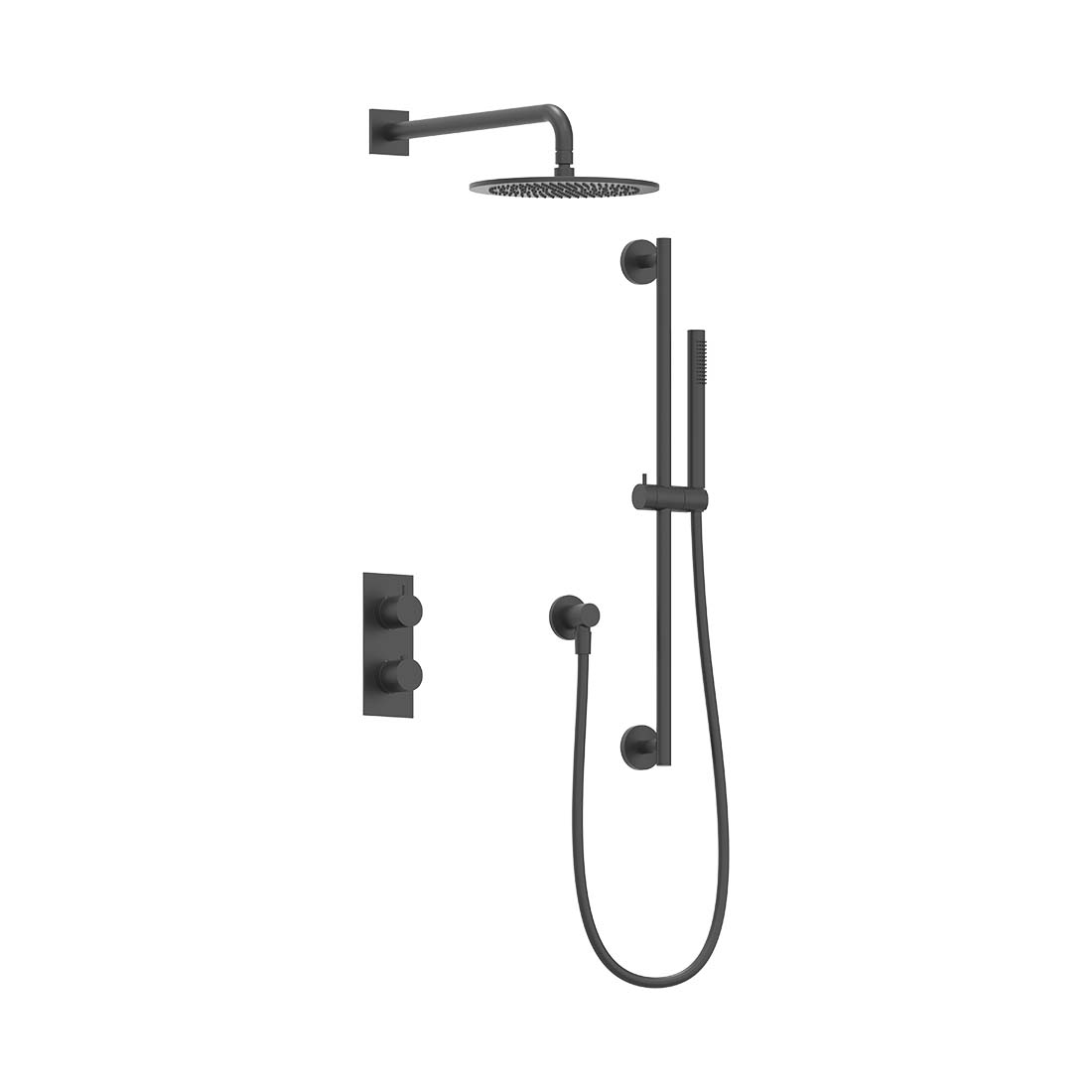 AQUALEM TSKT2133 Universal 2-Way RD Thermostatic Shower Trim Set (REQ.: HW2200.RI)