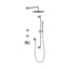 AQUALEM TSKT2153 Universal 2-Way RD Thermostatic Shower Trim Set (REQ.: TV3000.RI & VC3000.RI X2)