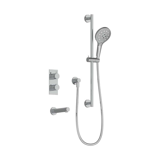 AQUALEM TSKT2173 Universal 2-Way RD Thermostatic Tub & Shower Trim Set (REQ.: HW2200.RI)