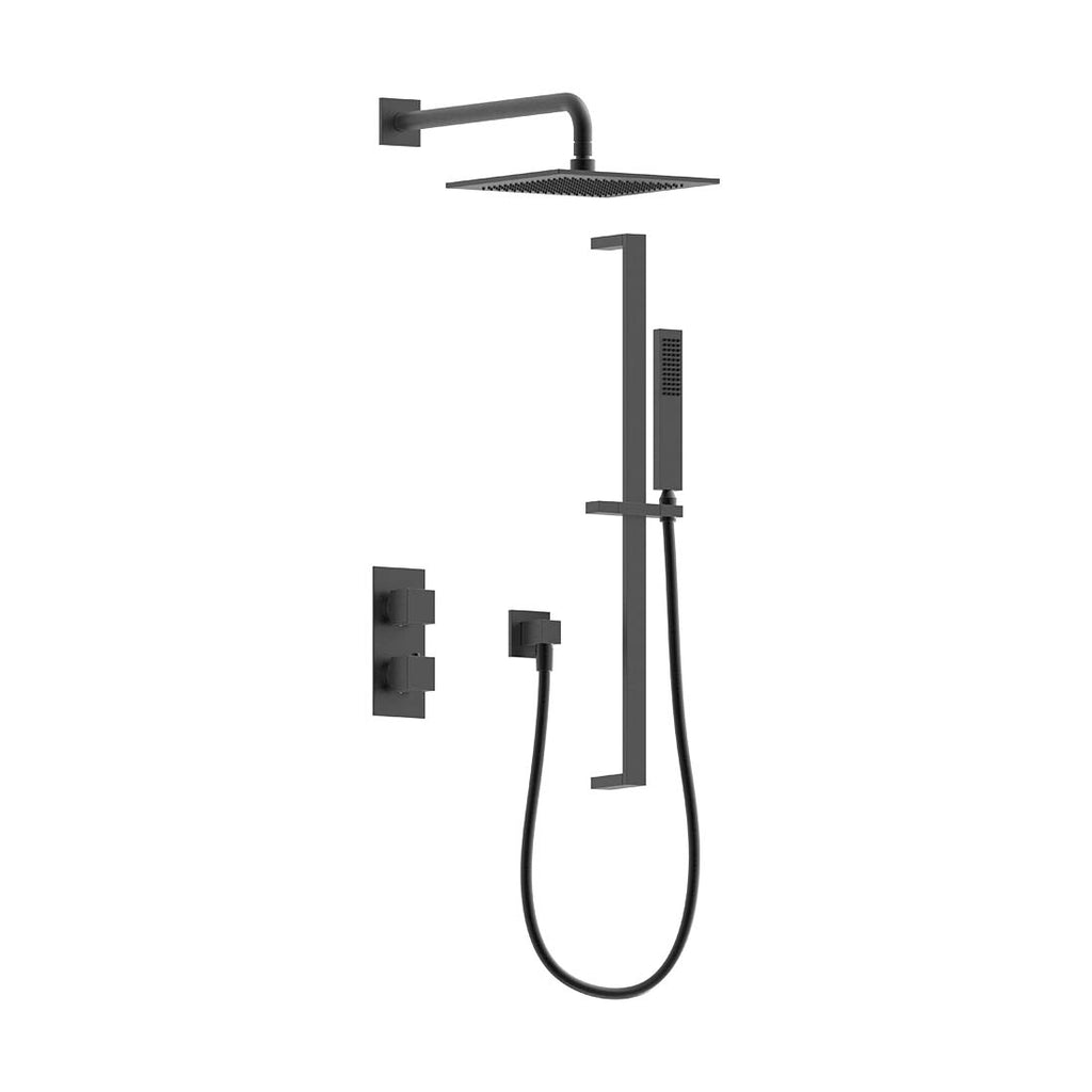 AQUALEM TSKT2233 Universal 2-Way SQ Thermostatic Shower Trim Set (REQ.: HW2200.RI)