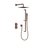 AQUALEM TSKT2233 Universal 2-Way SQ Thermostatic Shower Trim Set (REQ.: HW2200.RI)
