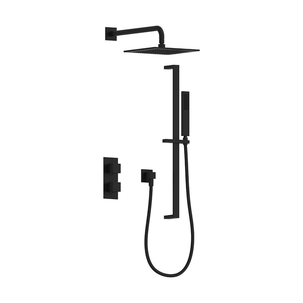 AQUALEM TSKT2233 Universal 2-Way SQ Thermostatic Shower Trim Set (REQ.: HW2200.RI)