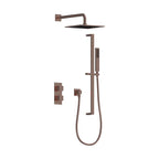 AQUALEM TSKT2233 Universal 2-Way SQ Thermostatic Shower Trim Set (REQ.: HW2200.RI)