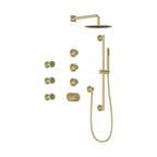 AQUALEM TSKT3113A Universal 3-Way RD Thermostatic Shower Trim Set (REQ.:TV3000.RI & VC3000.RI X3)
