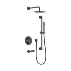 AQUALEM TSKT3123 Universal 3-Way RD Thermostatic Shower Trim Set, Tub Spout (REQ.: HW2300.RI)