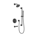 AQUALEM TSKT3163 Universal 3-Way RD Thermostatic Shower Trim Set, Tub Spout (REQ.:HW2300.RI)