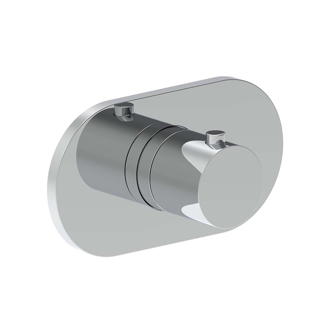 AQUALEM TV3002.TR Gio 3/4" Round Thermostatic Valve Trim (REQ.: TV3000.RI) Main image
