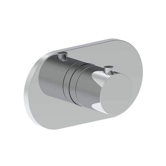 AQUALEM TV3002.TR Gio 3/4" Round Thermostatic Valve Trim (REQ.: TV3000.RI)