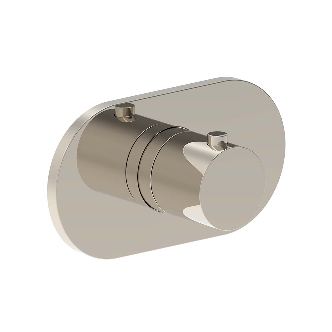 AQUALEM TV3002.TR Gio 3/4" Round Thermostatic Valve Trim (REQ.: TV3000.RI)