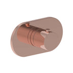 AQUALEM TV3002.TR Gio 3/4" Round Thermostatic Valve Trim (REQ.: TV3000.RI)