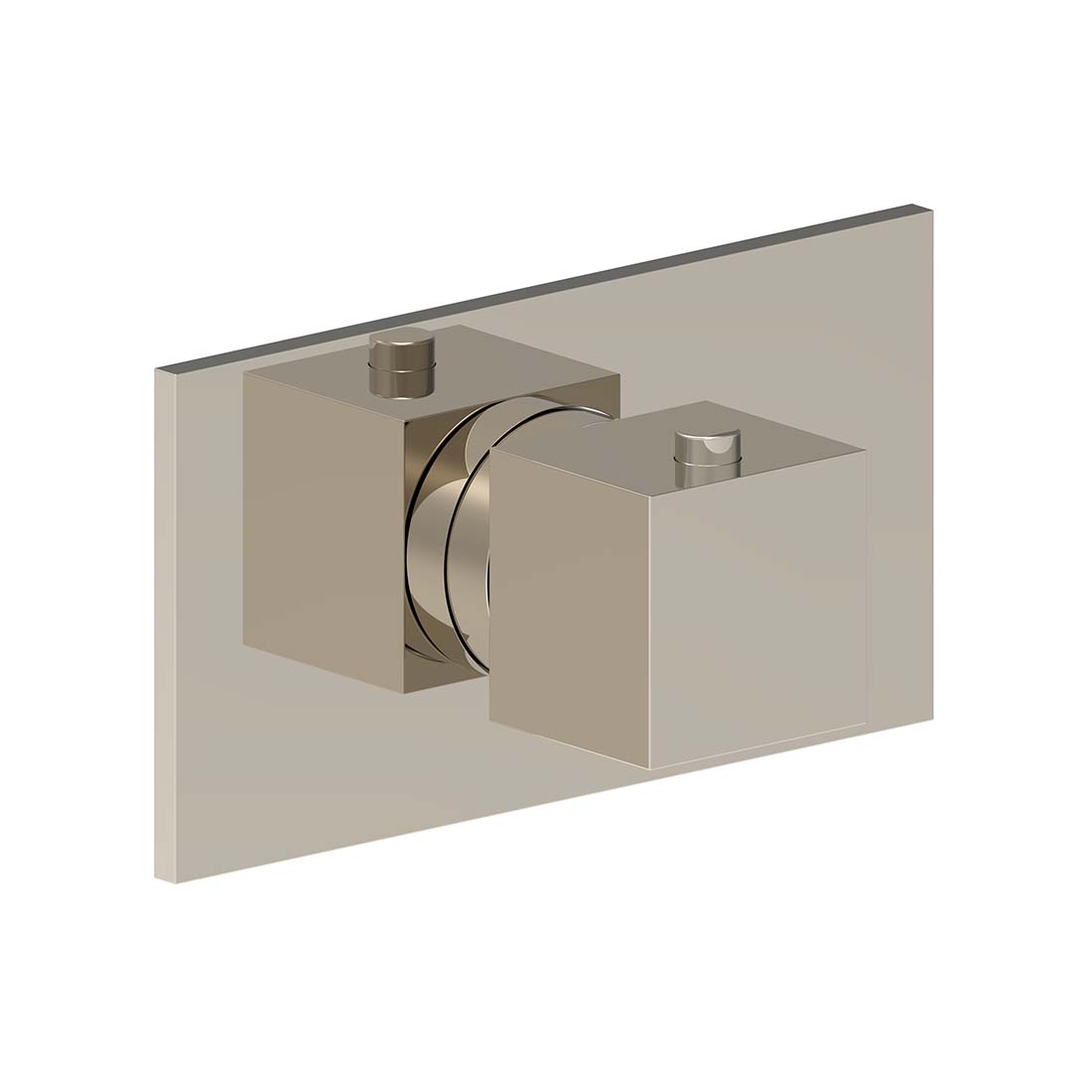 AQUALEM TV3005.TR Opus 3/4" Square Thermostatic Valve Trim (REQ.: TV3000.RI)