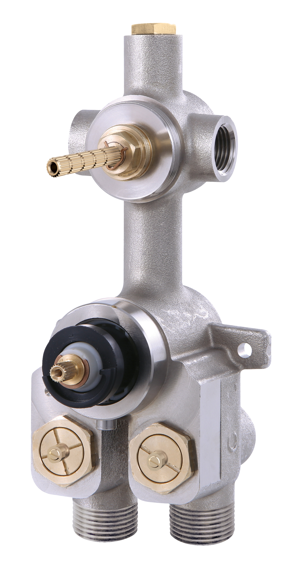 Aquabrass Shower Valves T 12001 Turbo Thermo Valve with 1 S O Valve