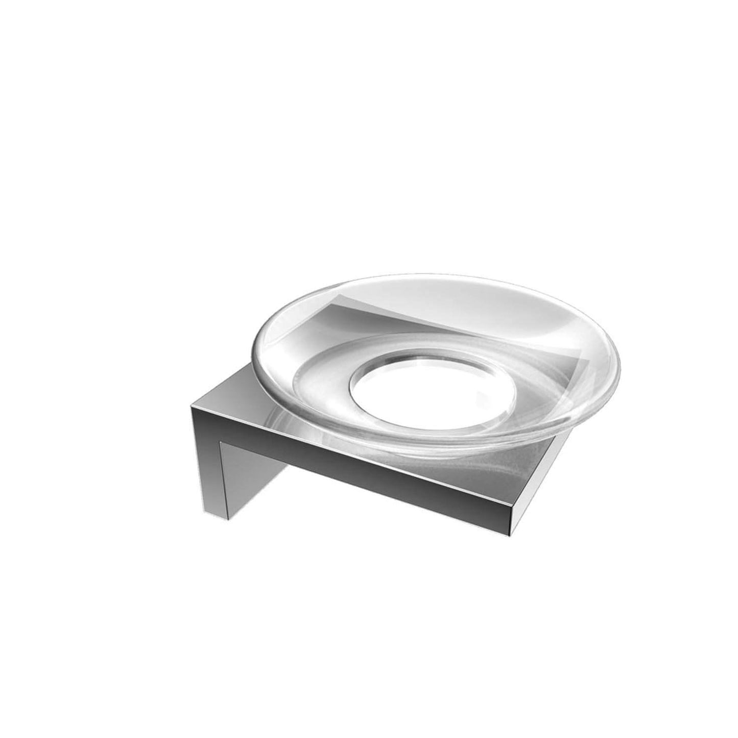 ICO V1523 Erupt Glass Soap Dish