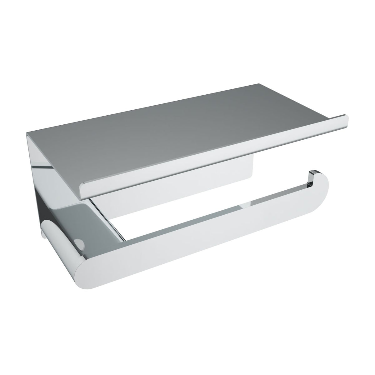 ICO V4053 Flow Toilet Paper Holder With Shelf Main image