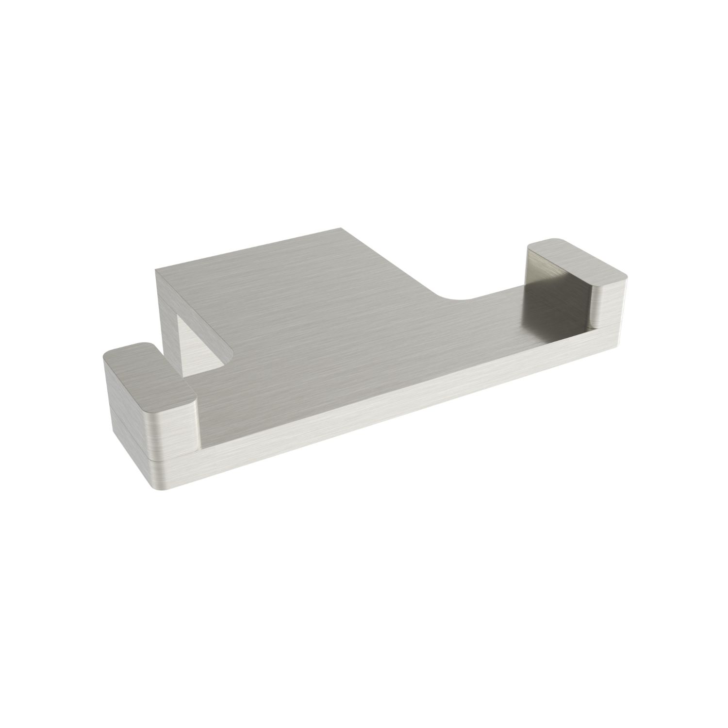 ICO V61223 Ash Double Towel Hook Secondary image