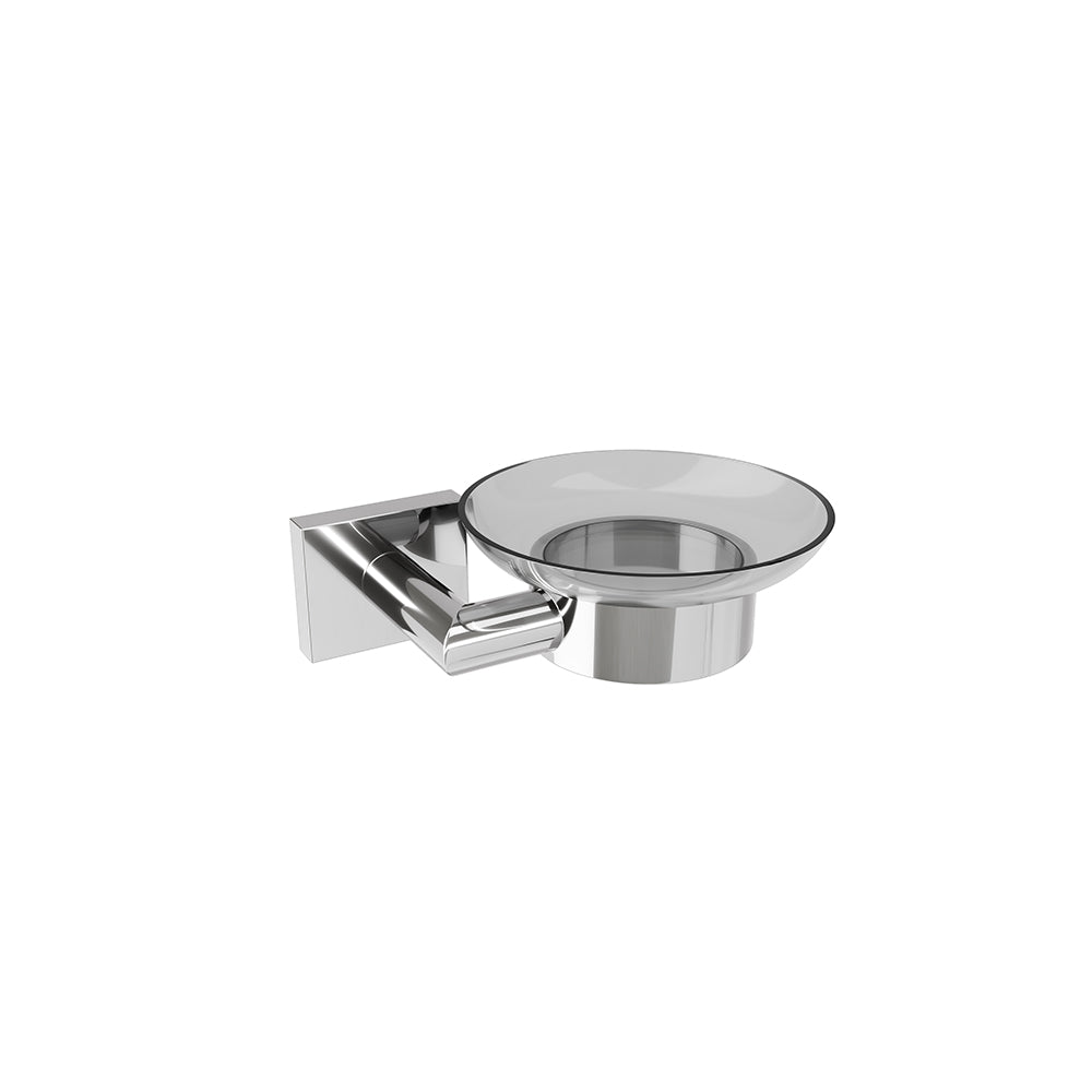 ICO V62523 Crater Glass Soap Dish