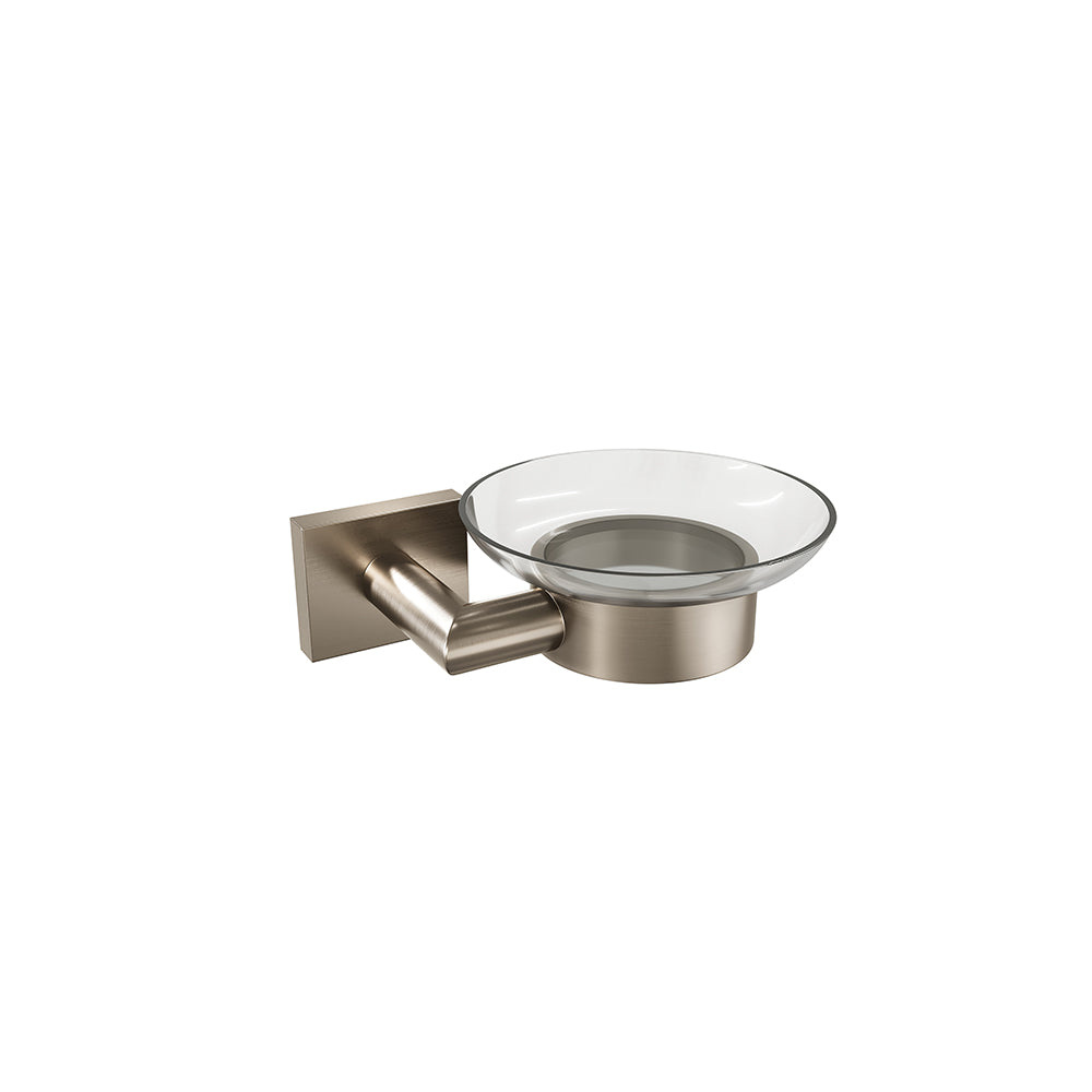 ICO V62523 Crater Glass Soap Dish