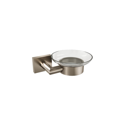 ICO V62523 Crater Glass Soap Dish