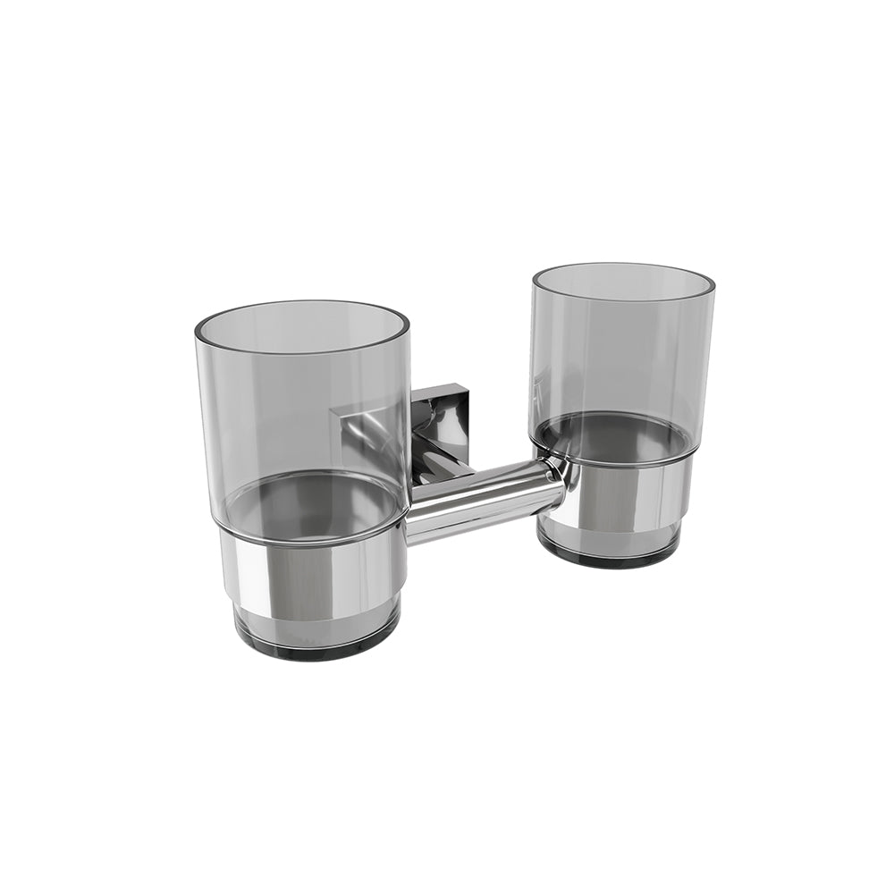 ICO V62563 Crater Double Glass Tumbler