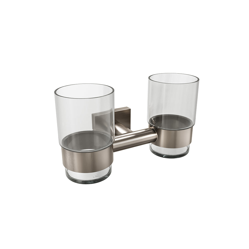 ICO V62563 Crater Double Glass Tumbler