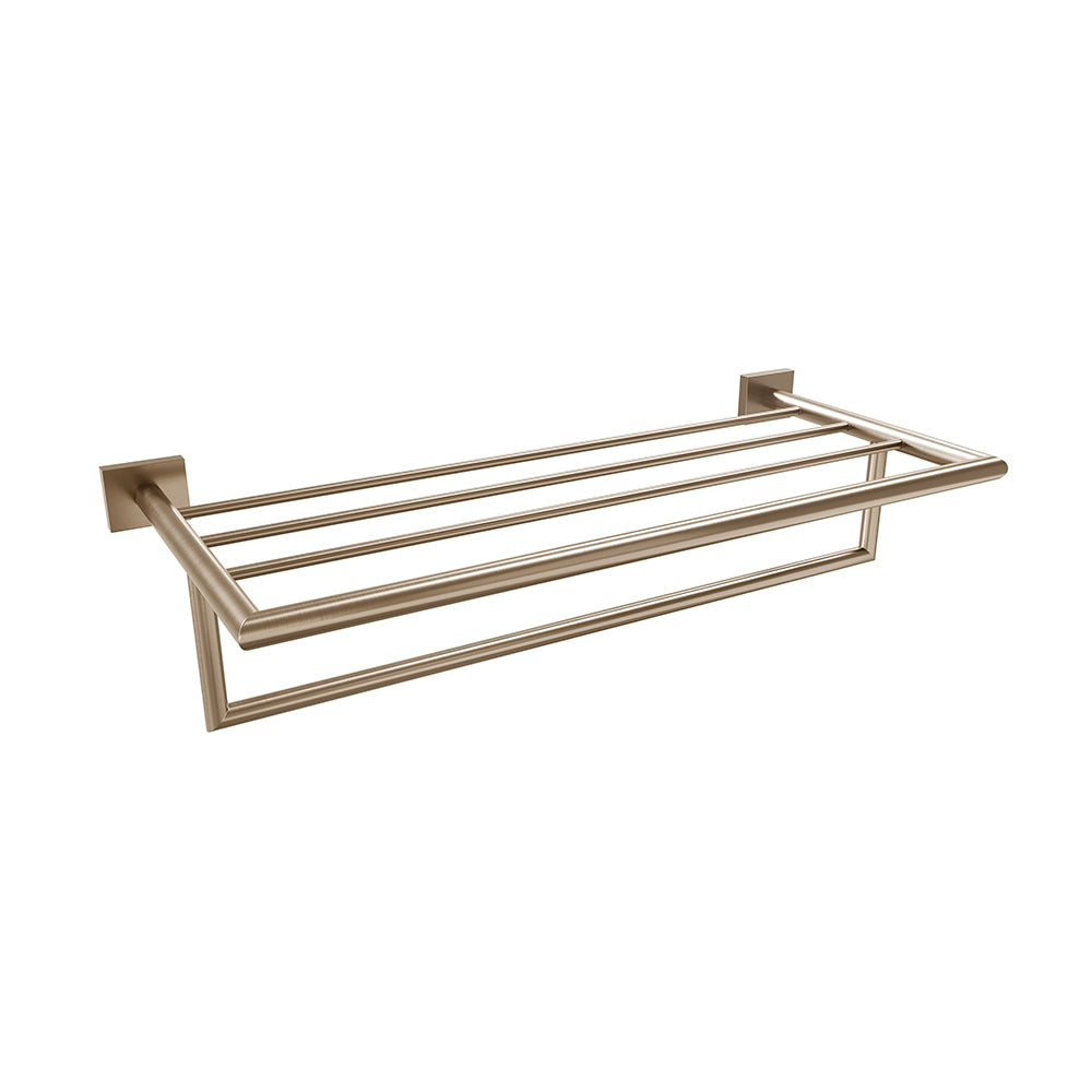 ICO V62723 Crater Towel Shelf With Bar