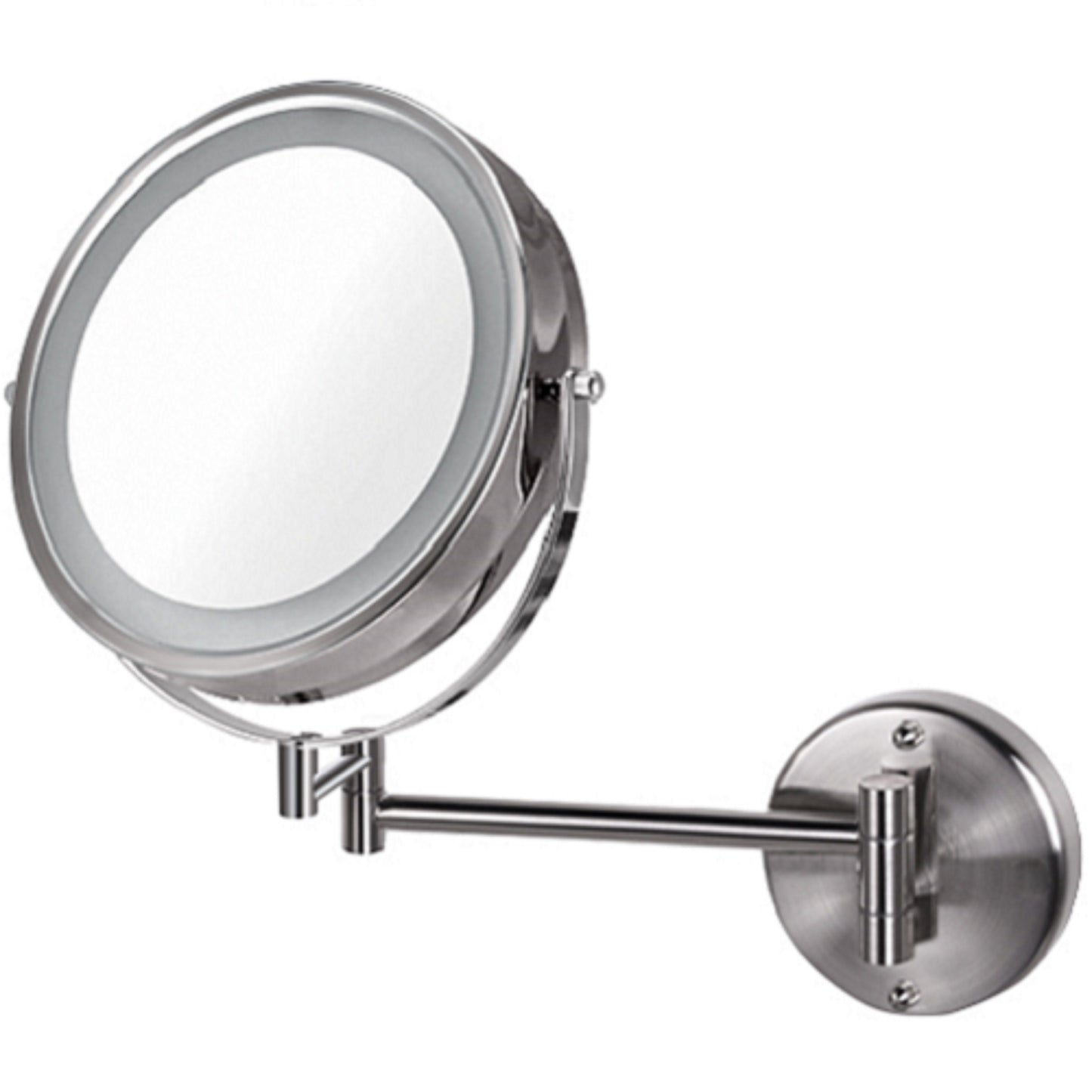 ICO V9053 8.5" Double Sided Lighted Wall-Mounted Mirror
