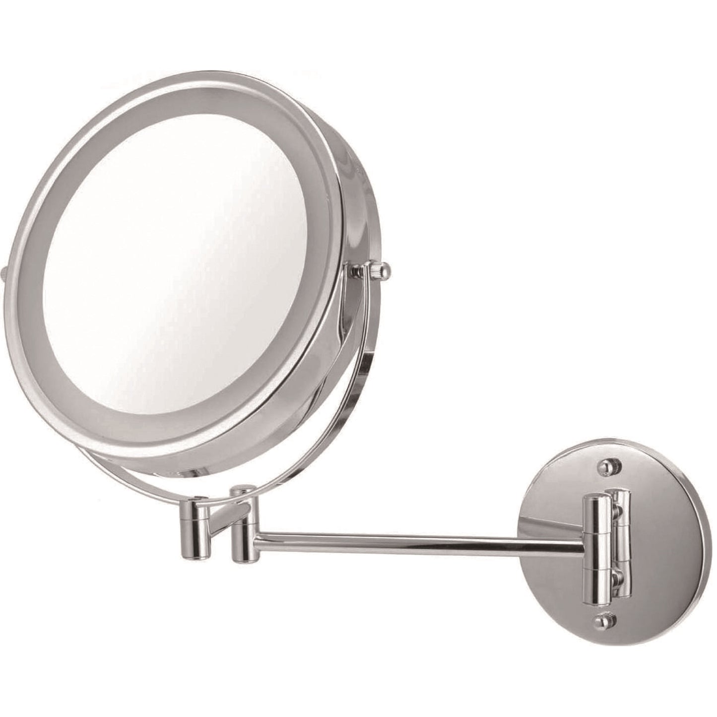 ICO V9053 8.5" Double Sided Lighted Wall-Mounted Mirror