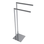ICO V91112 Round Freestanding Double Towel Bar