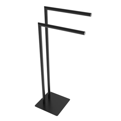 ICO V91112 Round Freestanding Double Towel Bar