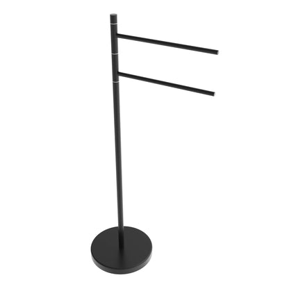 ICO V91213 Round Freestanding Swivelling Double Towel Bar