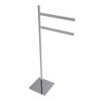 ICO V91253 Square Freestanding Swivelling Double Towel Bar