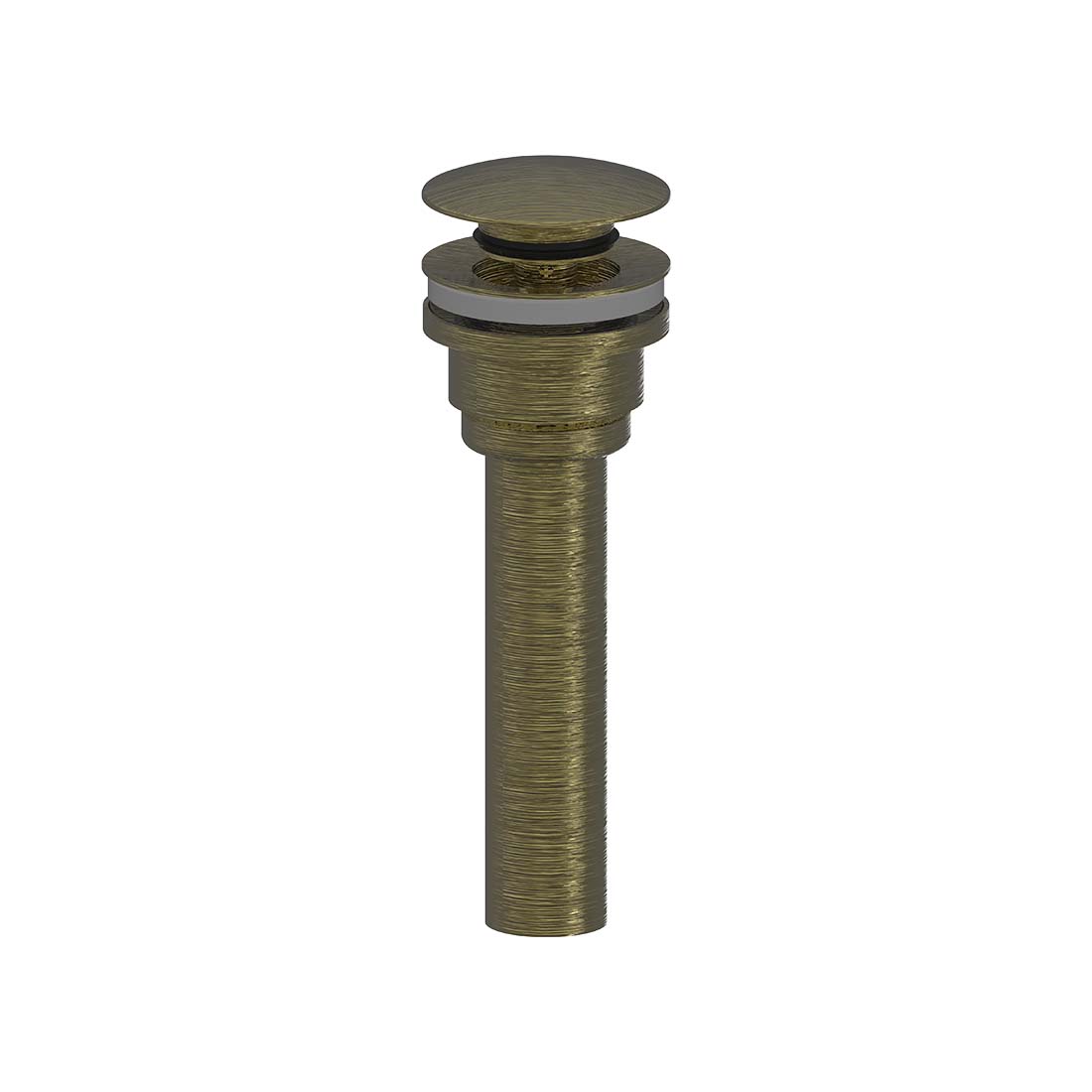 AQUALEM XS1110 Universal Solid Brass Pop-up Drain Works With Overflow & Non-overflow Secondary image