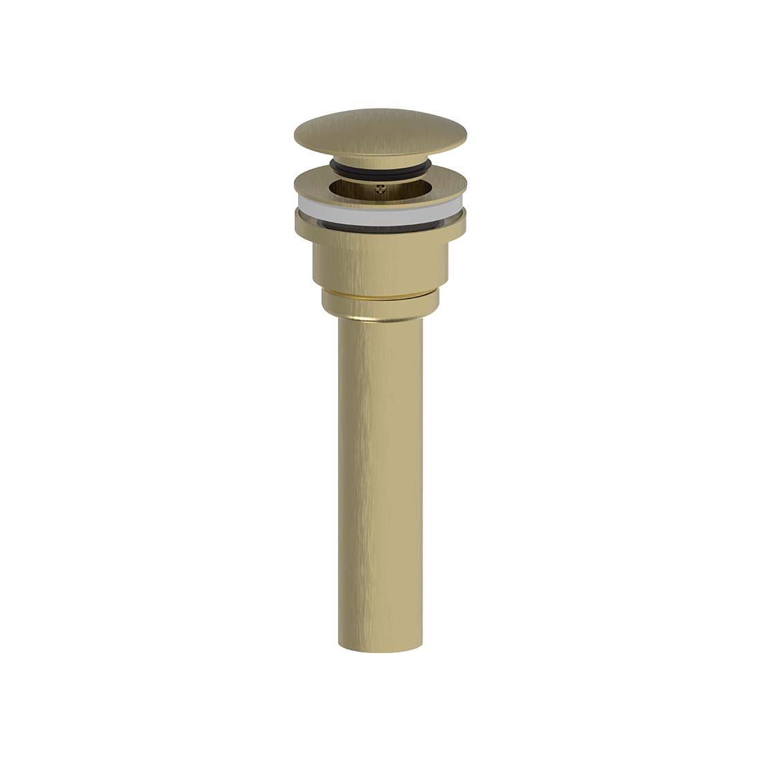 AQUALEM XS1110 Universal Solid Brass Pop-up Drain Works With Overflow & Non-overflow