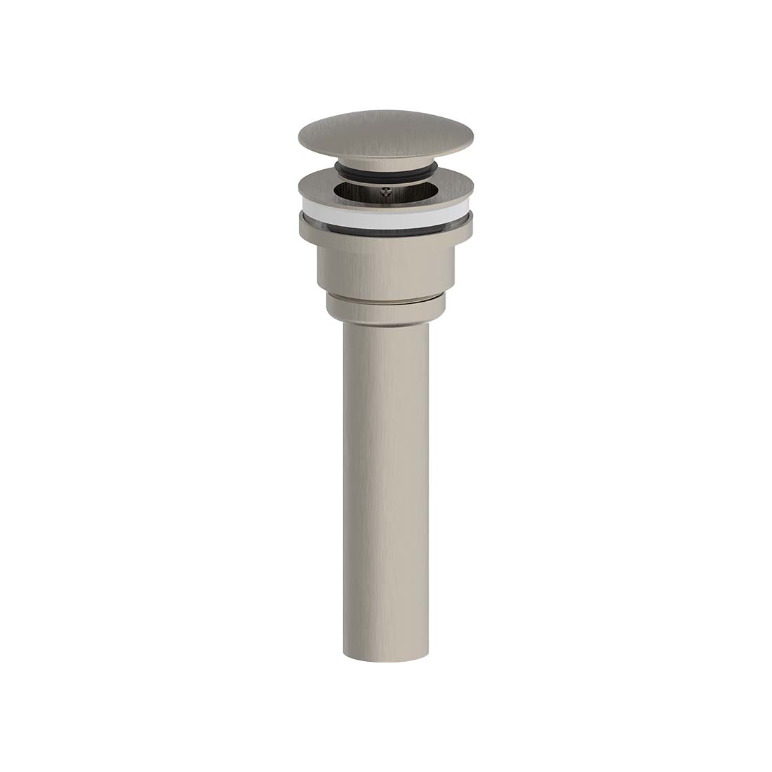 AQUALEM XS1110 Universal Solid Brass Pop-up Drain Works With Overflow & Non-overflow
