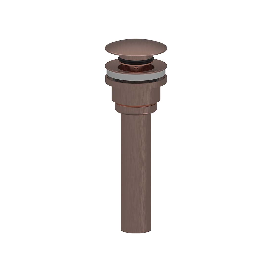 AQUALEM XS1110 Universal Solid Brass Pop-up Drain Works With Overflow & Non-overflow