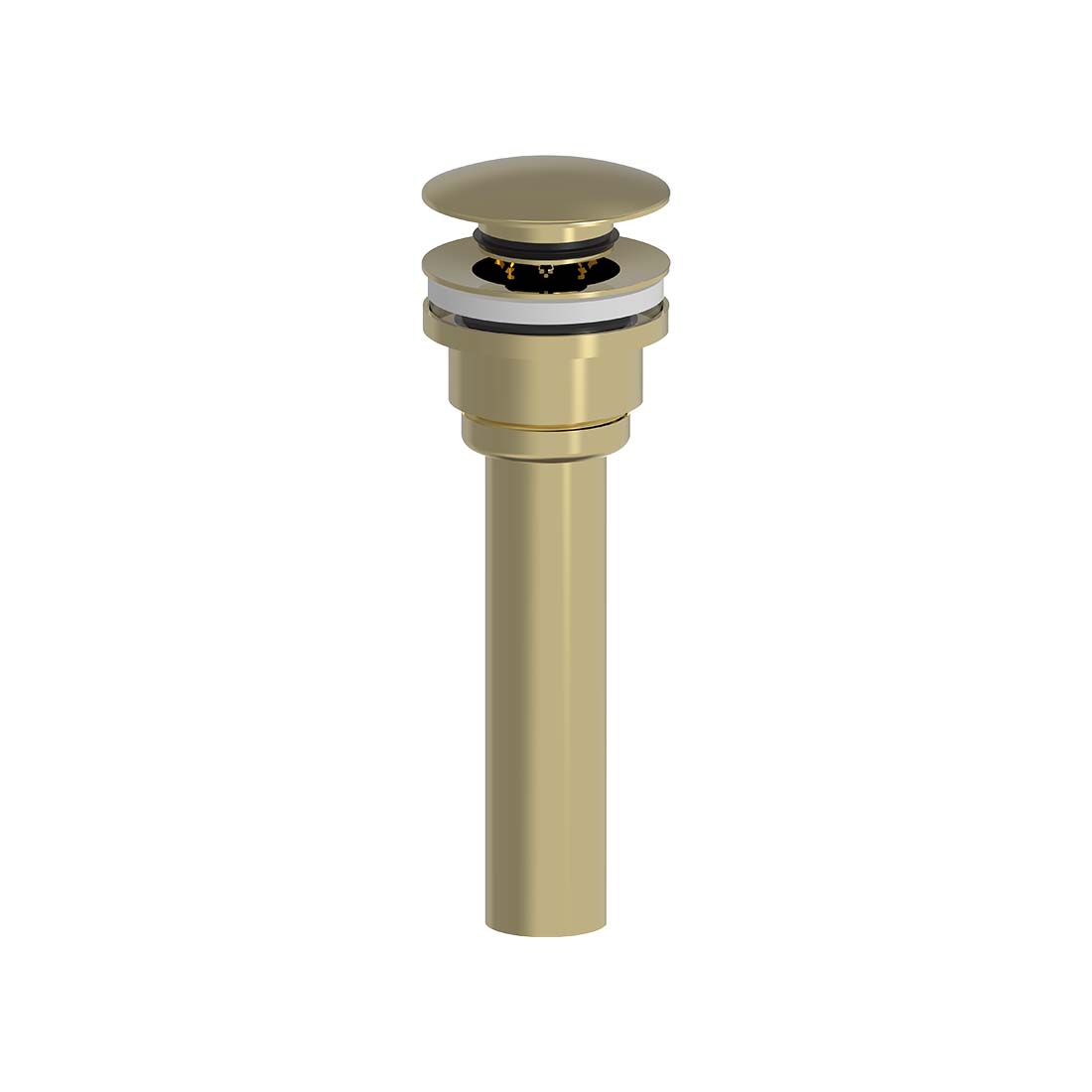 AQUALEM XS1110 Universal Solid Brass Pop-up Drain Works With Overflow & Non-overflow