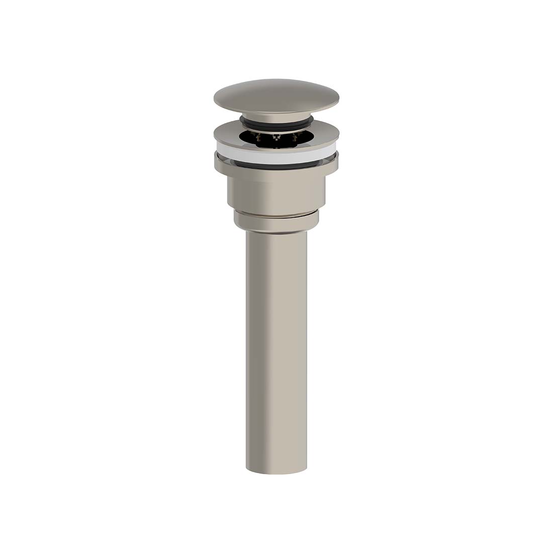 AQUALEM XS1110 Universal Solid Brass Pop-up Drain Works With Overflow & Non-overflow